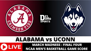 ALABAMA VS CONNECTICUT LIVE 🏀 NCAAM March Madness Final Four - APR 6, 2024