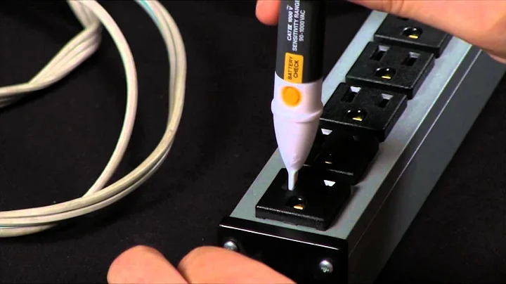 How To Find An Open Circuit Using A Fluke 2AC Non-Contact Voltage Detector