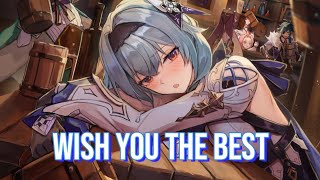 NIGHTCORE WISH YOU THE BEST ( LYRICS )