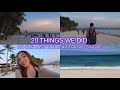 20 things we did on our last bora as singles