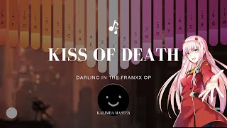 [EASY] Kiss of Death - Darling in the FranXX OP | Kalimba App Cover with Tabs