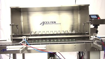 Automatic Bottle Washer - Automatic Bottle Rinser - Accutek Packaging Equipment Companies, Inc.