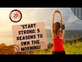 5 Reasons to Crush Early Morning Workouts
