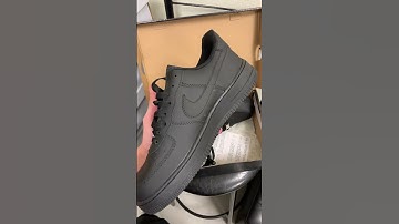 Nike air force 1 low black