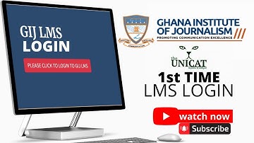 HOW TO LOGIN INTO YOUR GIJ LMS PORTAL (1st Timers)