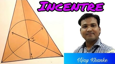 Easy technique for incentre 6 to 8 standard | Vijay Khanke | vtalks media