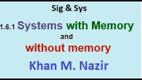 S&S 1.6.1 System with Memory