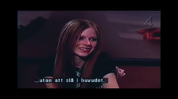 Avril Lavigne -Interview Sen Kväll Med Luuk TV4 07•03•2003 | RESTORED COMPLETELY IA 1080P FHD |