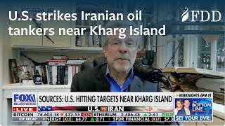 U.S. strikes Iranian oil tankers near Kharg Island | Cliff May | Fox Business
