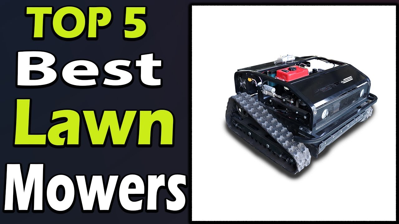 TOP 5 Best Lawn Mowers Review 2024 - YouTube