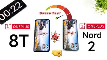 OnePlus Nord 2 vs OnePlus 8T Speedtest Comparison Snapdragon 865 vs Dimensity 1200 🔥🔥🔥