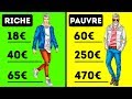 7 Différences Entre Les Riches et Les Pauvres