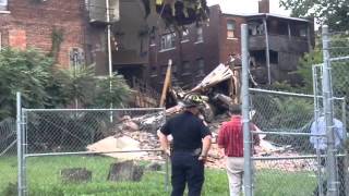Raw Video: Building Collapse
