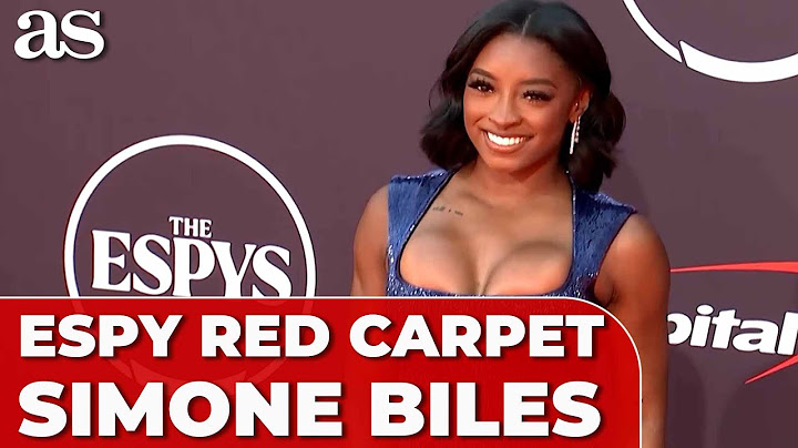 SIMONE BILES and more SPORT STARS wow at ESPYs RED CARPET