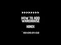 How To Add Warehouse Hindi - Shipmozo