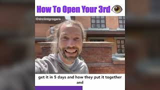 Dr Clint Rogers on Vibravision   How to open your 3rd eye