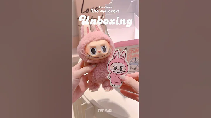 unboxing POP MART The Monsters - Exciting Macaron ( Lychee Berry ) Labubu blind box 💖 | loffi snow