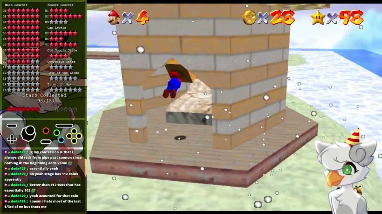 Super Mario 74 Extreme Edition | [C10] Breezing Beach (Savestateless)