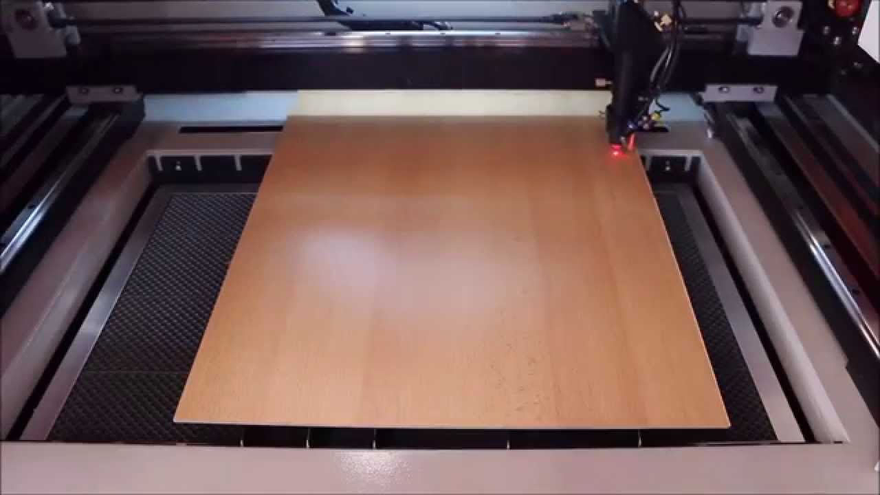 Co2 Lasermaschine 3 Mm Mdf Schachtel Gravieren Und Schneiden Mit Dem Lasercutter Tt 600 Youtube