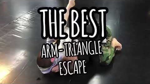 The Best Arm-Triangle Escape - ZombieProofBJJ #shorts