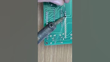 Soldering Components To Arduino Project PCB #soldering #diy #arduino