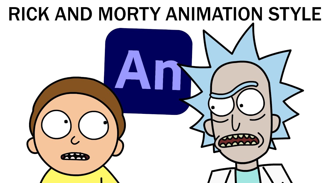 I Tried To Recreate Rick And Morty S Animation Style Youtube