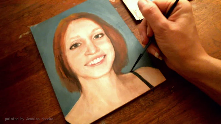 Rachel Volpe memorial oil portrait painted by Jess...
