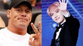 John Cena has Been Once Again Fanboying over BTS' JHope