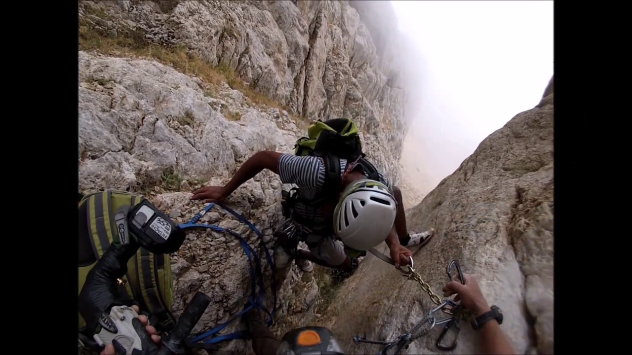 Escalade massif de l'Akouker