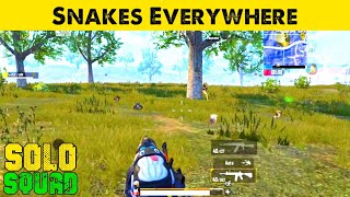 Snakes Everywhere in Solo VS Squad | PUBG Mobile Lite Full Rush Gameplay