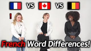 Word Differences Between French Language Countries!! (France, Belgium, Canada)