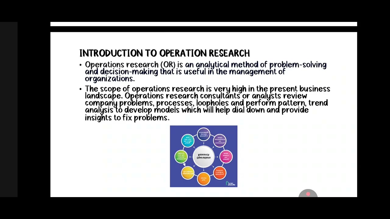 LCS : Operation Research Part I | Mrs. S.  Mohanapriya | Mathematics