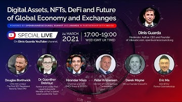 LIVE Event: Digital Assets, NFTs, DeFi and Future of Global Economy and Exchanges