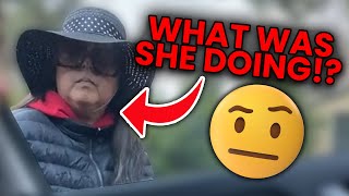 Random Lady Tries To Get Into Car  | CATERS CLIPS