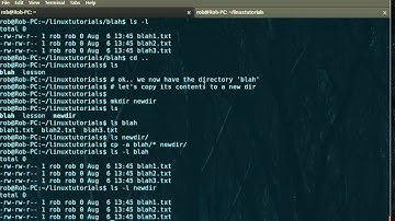How to copy or move files in Linux
