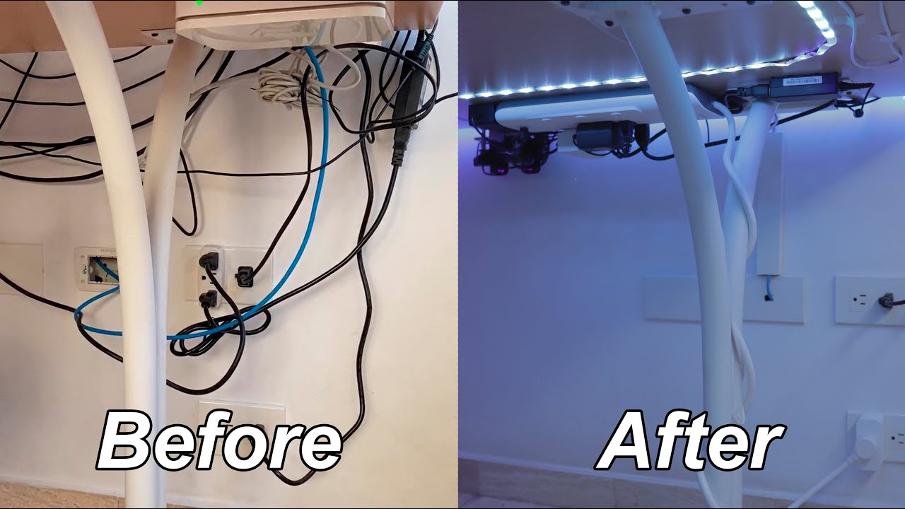 How to Cable Manage your Setup | 2021 - YouTube