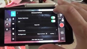DJI Phantom 3 how to enable ATTI and IOC Mode - P A F Switch