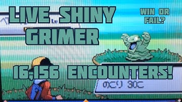 Live Shiny Grimer in Soul Silver Safari after 16,156 REs! (cont. #SafariWeek2021) WIN or FAIL?