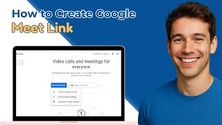 How to Create Google Meet Link! (2025)