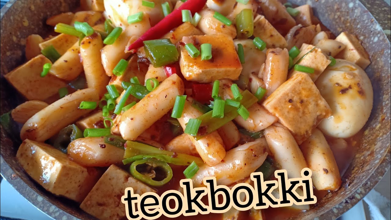Tteokbokki (quick and easy recipe) YouTube