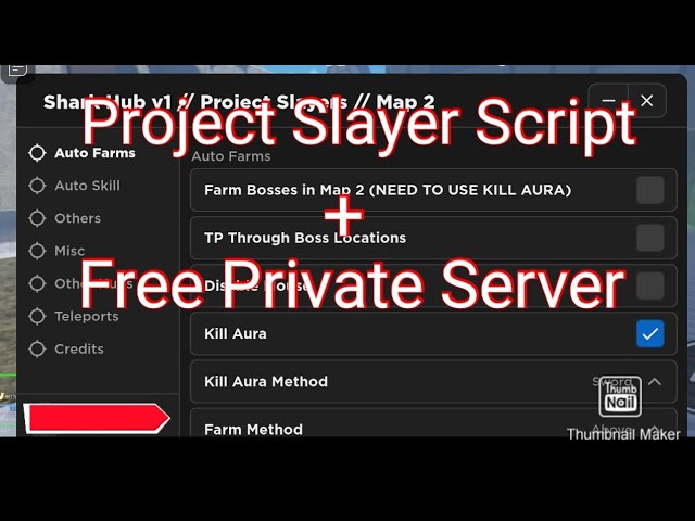 Project Slayers SCRIPT