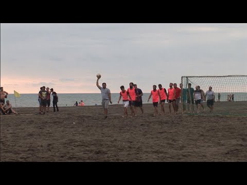 „მალთაყვა BEACH FEST“-ის ფარგლებში პლაჟის ფეხბურთში  ტურნირი მიმდინარეობს 27 07 20