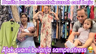 Download Lagu AJAK SUAMI BELANJA SAMPE STRESS || DERITA BADAN MONTOK SUSAH CARI BAJU 😂 MP3