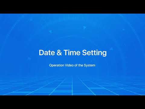 Date & Time Setting