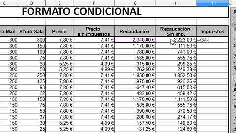 Calc - Formato condicional