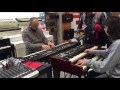 Hammond organ sk series  autumn leaves performed by valentino favotto  valentina bartoli