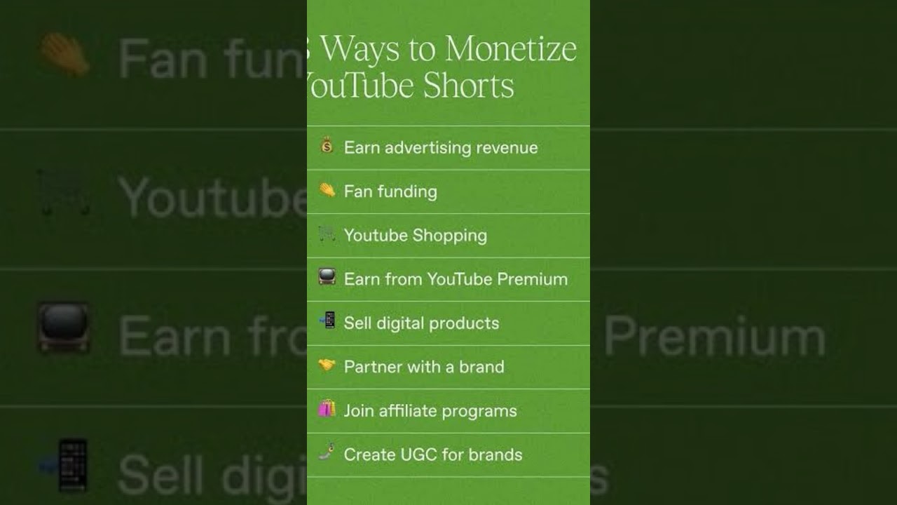 How to earn from youtube.