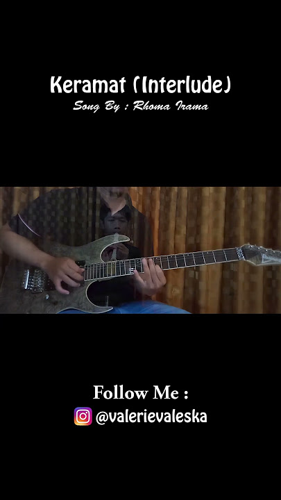 Keramat (Interlude) #dangdut #guitarcover #keramat #rhomairama