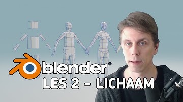 Blender voor beginners les 2 - Lichaam modellen