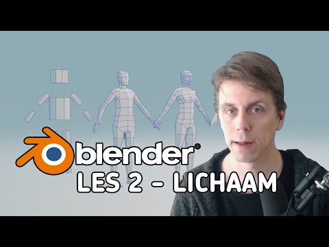 Blender voor beginners les 2 - Lichaam modellen